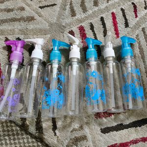 Set Of 7 Pump Bottles ⚗️