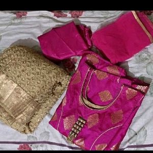 Woman Wedding Banarsi Dress 4 Piece