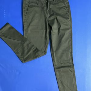 Olive Green Formal Pant