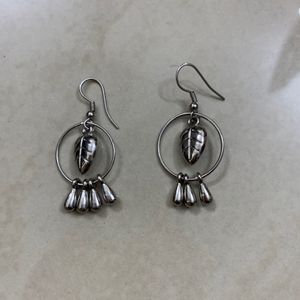 Silver Colour Beautiful Earrings