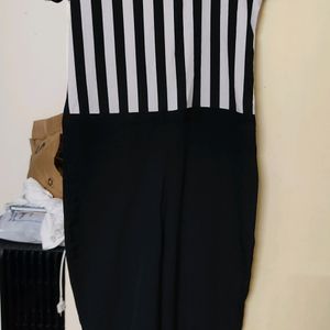 Price Drop For Today Trendy Jumpsuit With Strips