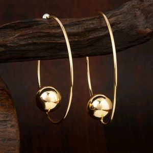 Gold Platted Hoop Earrings