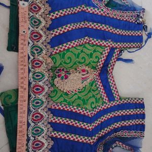 Green Chaniya Choli