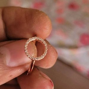 GIVA 925 silver Rose Gold Connected To Life Ring