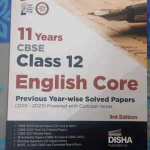 11 Years Cbse Class 12 English Solved Papers