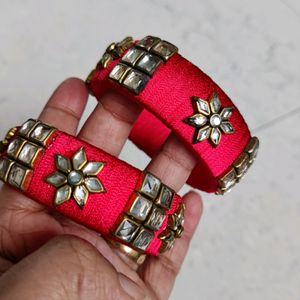 Handmade Silk Thread Bangles