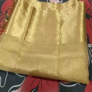 Golden Tissue Pattu Sarees