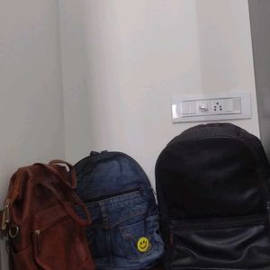 Combo Of 3 Backpack