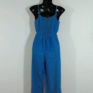 Blue Jumpsuit For Girl's