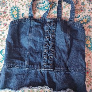 Pretty Denim Top