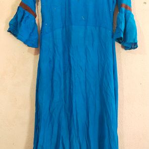 Blue Gown At Low Price