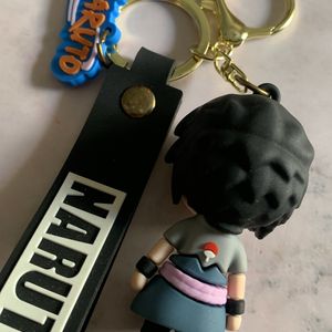 Sasuke Rubber Keychain | Naruto Anime