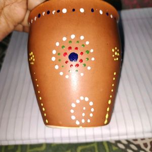 Tea And Coffee Cup With Polkadot Design