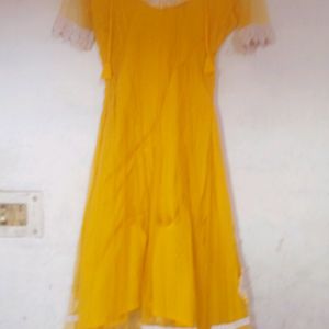 Yellow Frock Suit