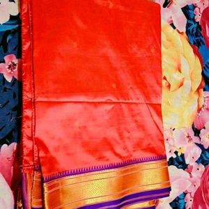 Pure Silk Saree With Blouse