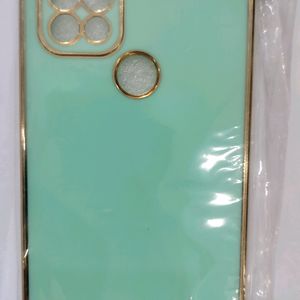 Back Cover for Realme C21 (Green, Pack of: 1)