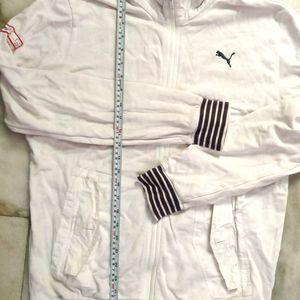 Puma White Zipper Original