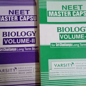 NEET CAPSULE BIOLOGY VOL1 & 2