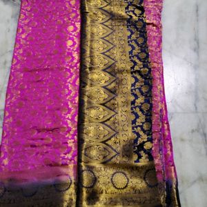 Rani Pink Saree