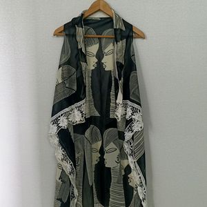 Georgette Cover Up - Printed Design