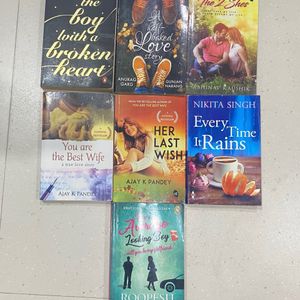 Combo Of 7 Novels