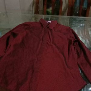 Maroon Shirt For Girls