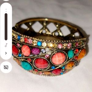 Beautiful Multicoloured Stone Bracelet