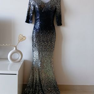 Everlaine Glamorous Ombre Gown