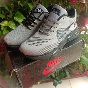 Nike Grey Sneakers First Copy 7a Quality With Box