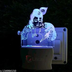 GOD SHIV Acrylic 3D Optical Illusion Night Lamp