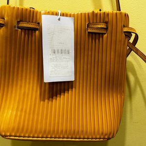 Encrustd Women Striped Buckle Bag