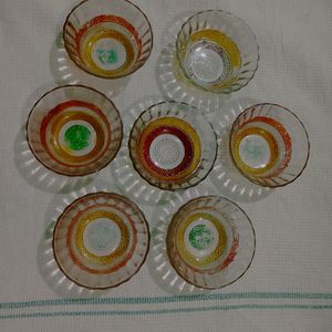 Glass Bowls Set Of 7