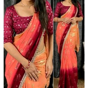 Saree With Blouse