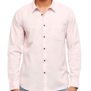 Pink Men's Regular Fit Shirt