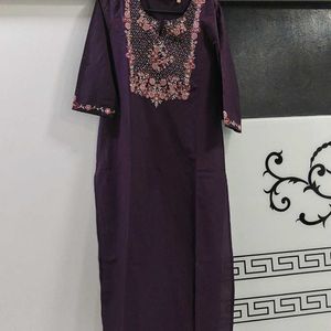 Slik Kurta With Silk Pant