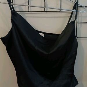 SSS Black Crop Top