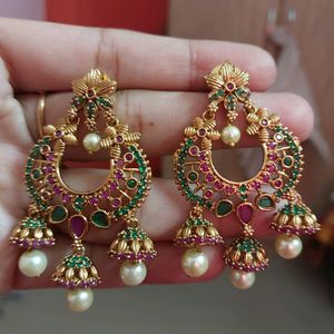 Most Trending Multijhumka Hanging Earring. New