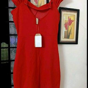 Women's Red Skirt dress