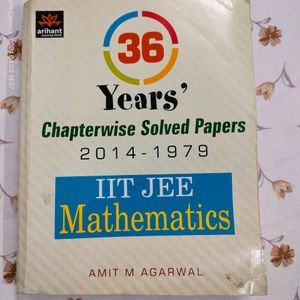 36 Years' IIT JEE Chapterwise Solved Papers Combo