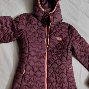 Woodland Women Rose Brown Quilted Jacket