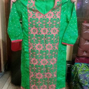 Green Kurta