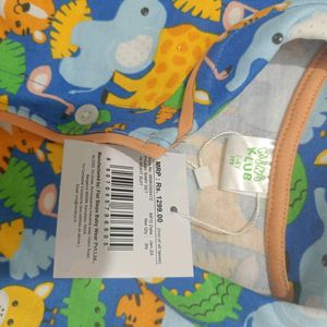 🆕 Jungle Theme Baby Night Suit