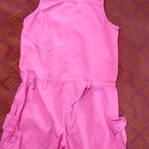 Pink DUNGAREE for Girls