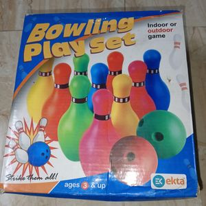 Bowling Play Set & Indoor or Outdoor game.