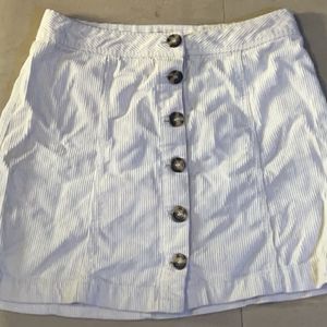 White Short  Skirt