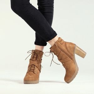 Brown Suede Boots