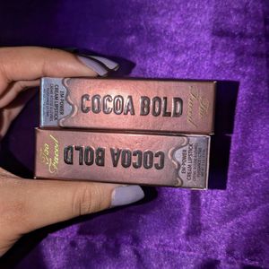 Too Faced Cocoa Bold Lipstick Ganache ✨❤️