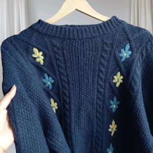 Embroidered Sweater