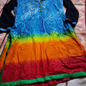 Beautiful Cotton Kurti Good Condition 36 Size