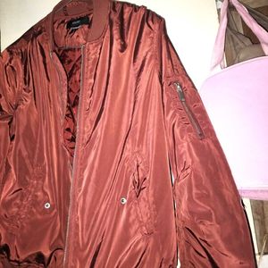 Men Jacket Maroon